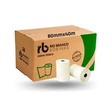 Caixa de bobina branca