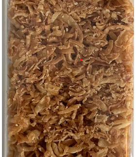 Cebola crispy 600gramas (pacote)