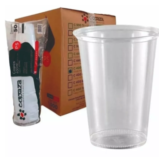 Copo descartável salão 400ML (pacote com 50 un)