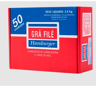 Carne de Hambúrguer Gran File (caixa)