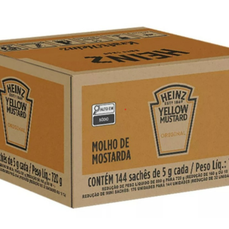 Mostarda sachê (caixa)