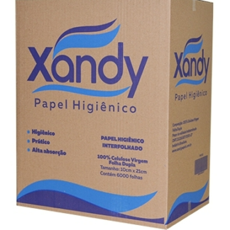 Papel Higiênico Xandy Cai Cai (caixa)